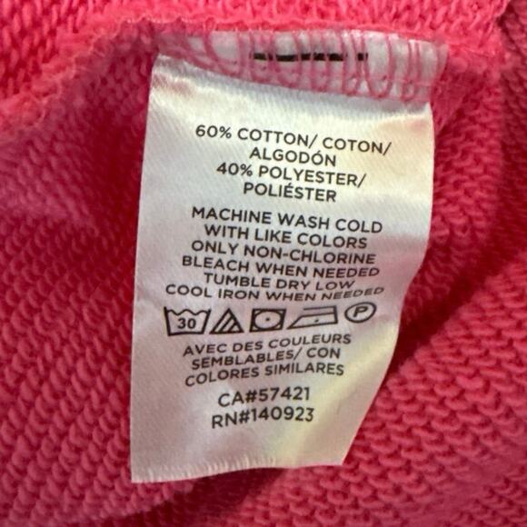 Ann Taylor LOFT Pink Knit Boat Neck Puff Sleeve Pullover Sweater Blouse Top XXS - Picture 4 of 4